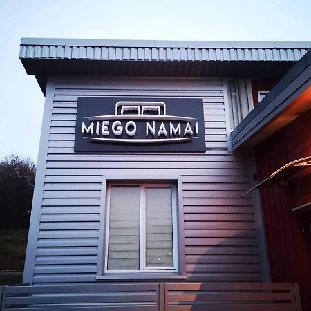 Miego Namai Hostel Gargždai Εξωτερικό φωτογραφία