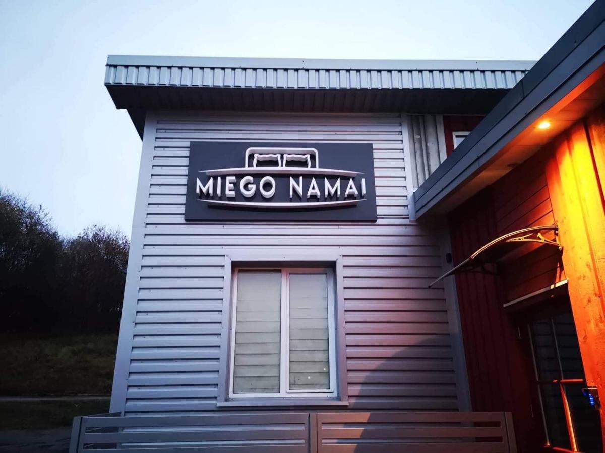 Miego Namai Hostel Gargždai Εξωτερικό φωτογραφία